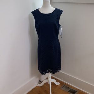 NWOT Trina Turk Carousel Lasercut Sheath Dress